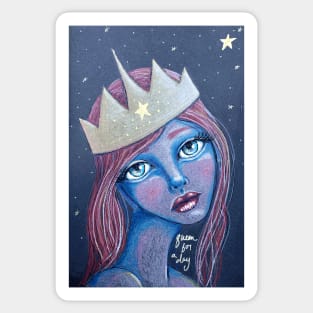 Queen For A Day Sticker